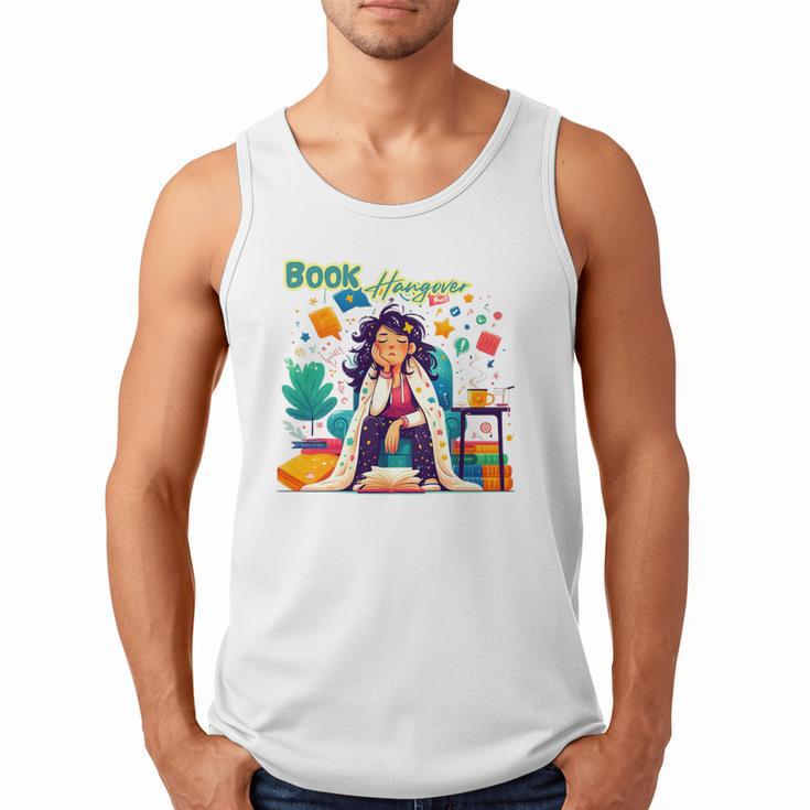 Book Lover Woman Woman Book Hangover Premium Tri-Blend Men Tank Top