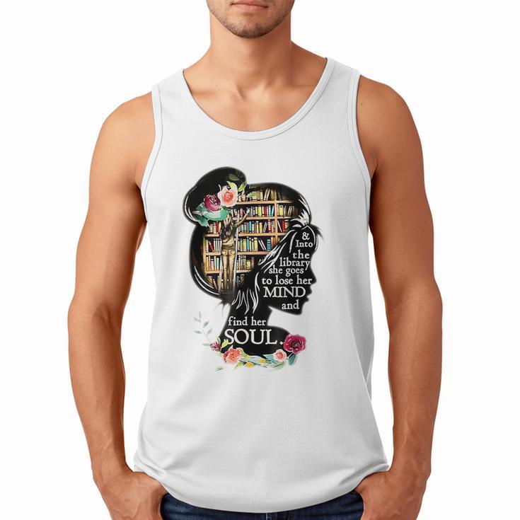 Book Reading Bookworm Book Lover Women Kids Girls Men Tank Top