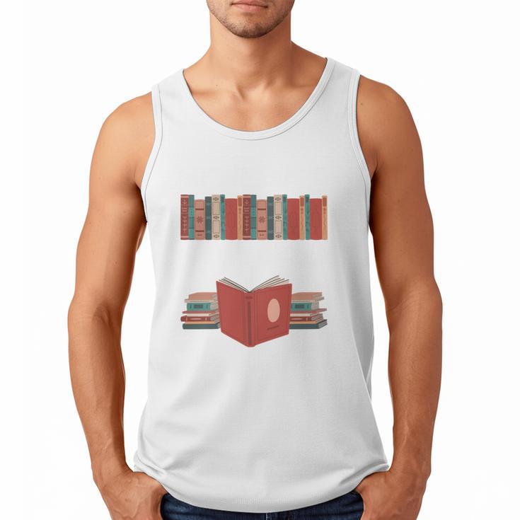 My Weekend Is All Booked Cute Book Reader Teacher Men Tank Top