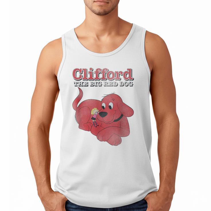 Clifford The Big Red Dog Clifford And Emily Book Cover Men Tank Top