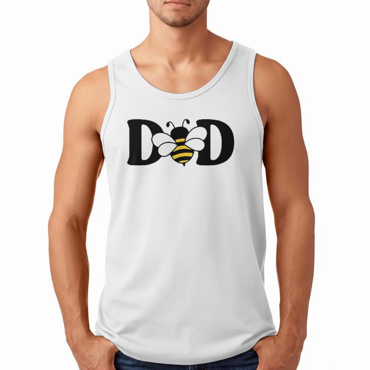 Dad Bee Cute Beekeeping 1st Birthday Matching Family Dada Men Tank Top