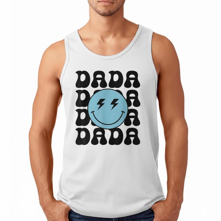 Dada One Happy Dude 1st Birthday Family Matching Men Tank Top