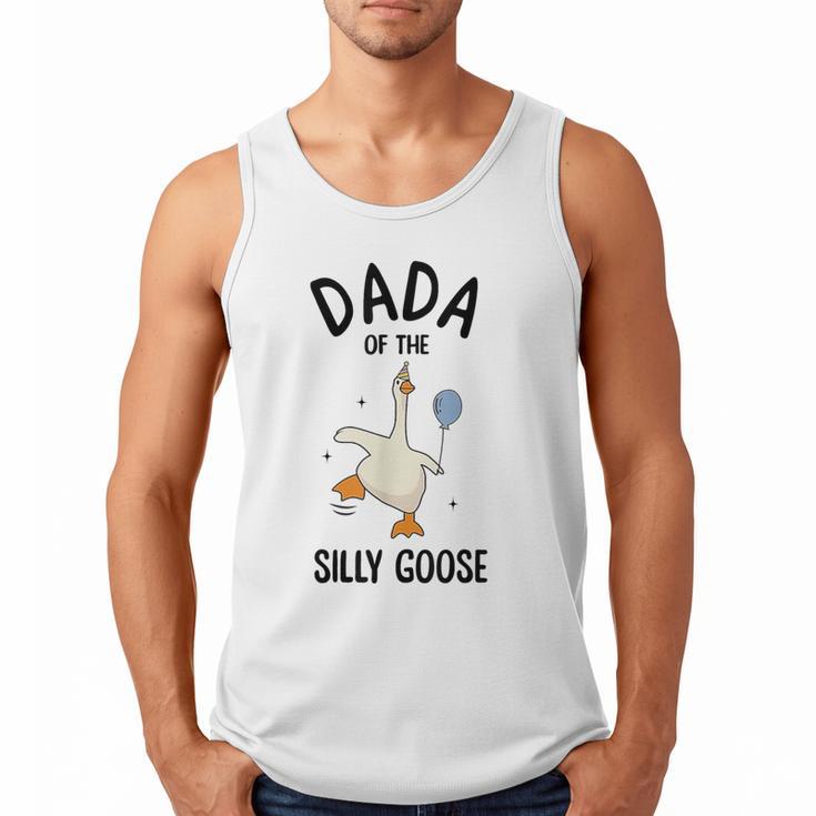 Dada Of The Silly Goose First Birthday Family Matching Men Tank Top