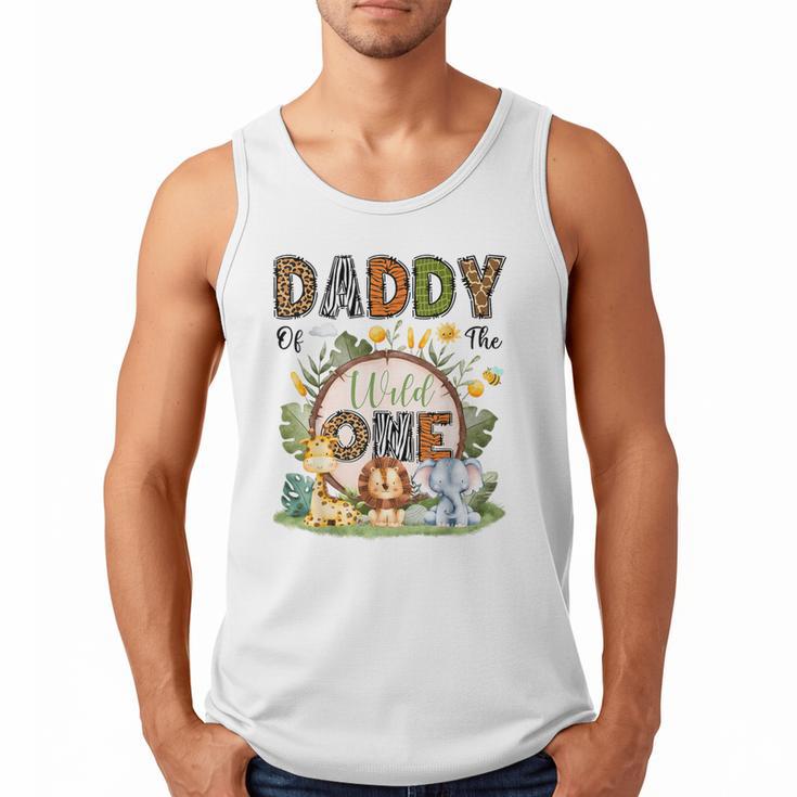 Daddy Of The Wild One 1St Birthday Boy Safari Jungle Men Tank Top