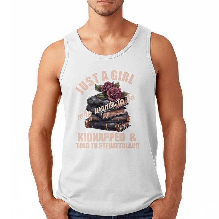 Dark Romance Women Told To STFUATTDLAGG Smutt Book Merch Premium Men Tank Top