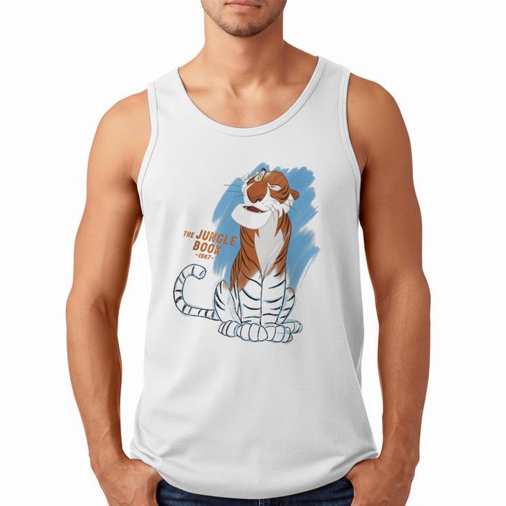 Disney Ink And Paint Shere Khan From The Jungle Book 1967 Men Tank Top