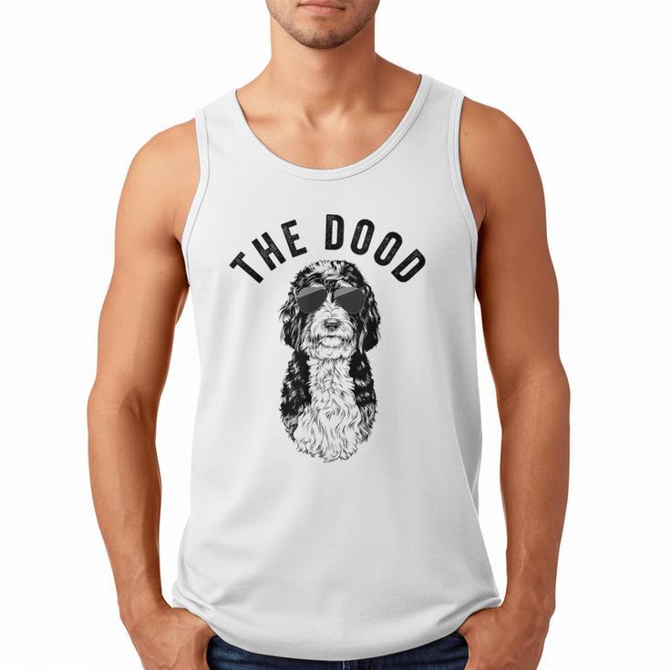 The Dood Bernedoodle Mom Doodle Dog Dad Men Tank Top