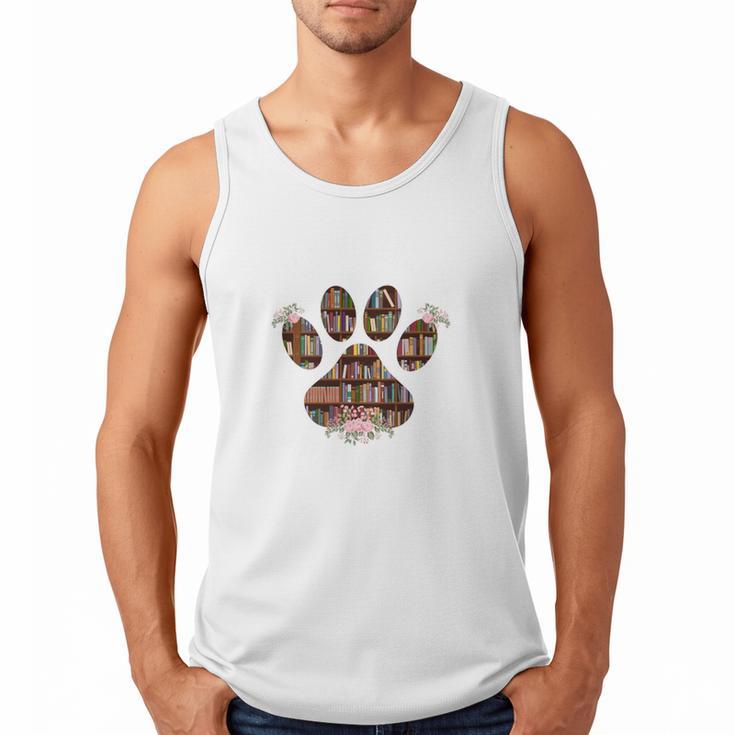 Easily Distracted By Dogs And Books Men Tank Top