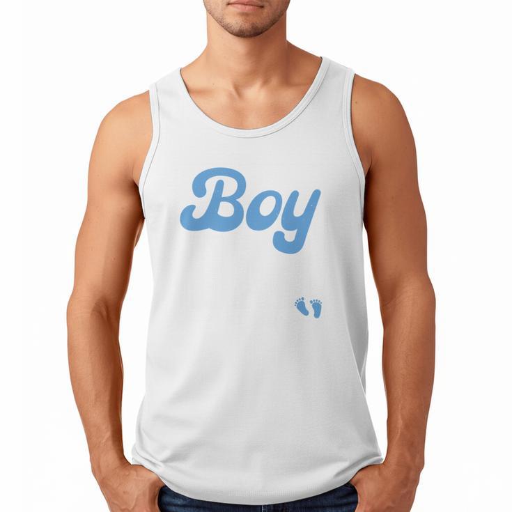 Expecting Dad Of Boy Est 2026 Father's Day Son-Dad To Be Men Men Tank Top