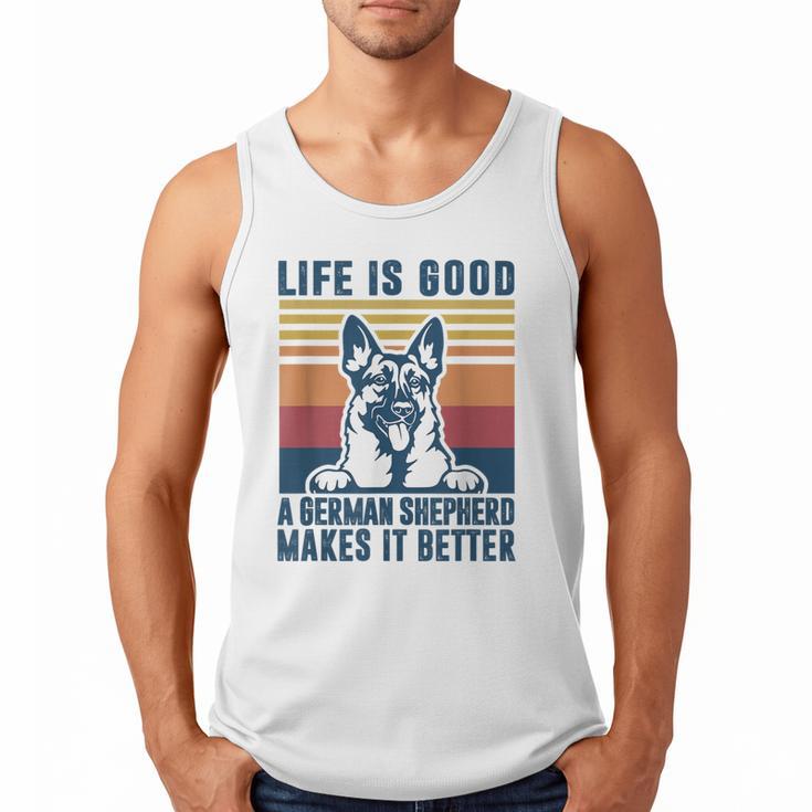 German Shepherd Men Women Dog Dad Mom German Shepherd Men Tank Top