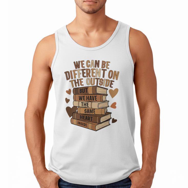 We Have The Same Heart History Month Book Lover Women Premium Tri-Blend Men Tank Top