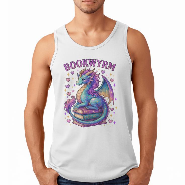 Just a Girl Who Loves Dragons And Books Men Tank Top