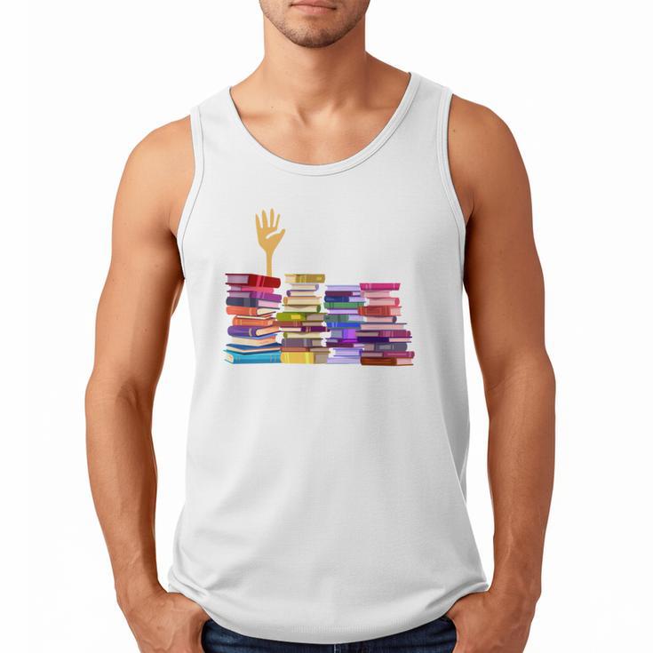 Librarian I'm Okay Book Reader Library Book Men Tank Top