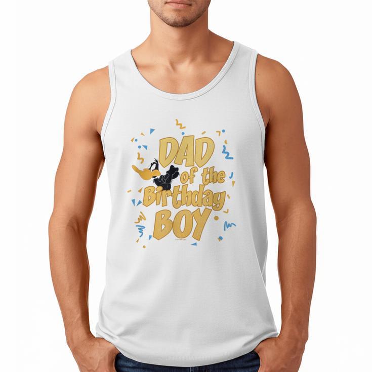 Looney Tunes Birthday Daffy Duck Dad Of The Birthday Boy Men Tank Top