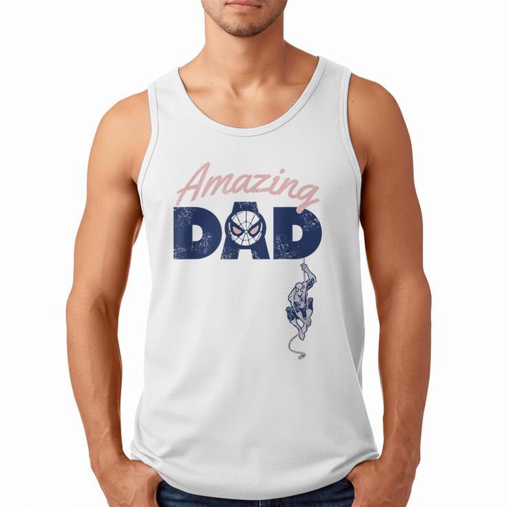 Marvel Spider-Man Father's Day Amazing Dad Retro Men Tank Top