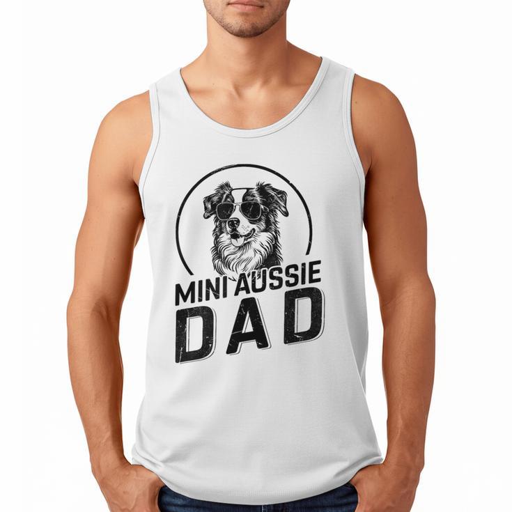 Mini Aussie Dad Dog Owner For Men Dad Christmas Men Tank Top