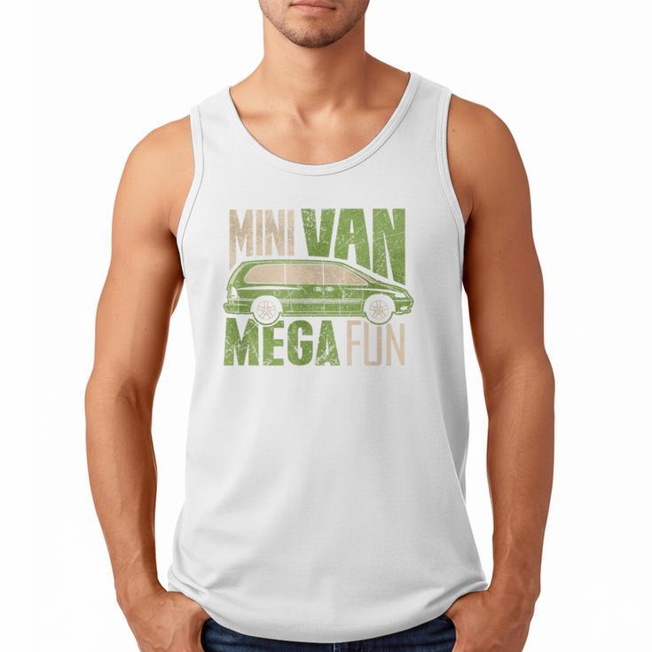 Mini Van Mega Fun Mom Dad T-Shirt Men Tank Top