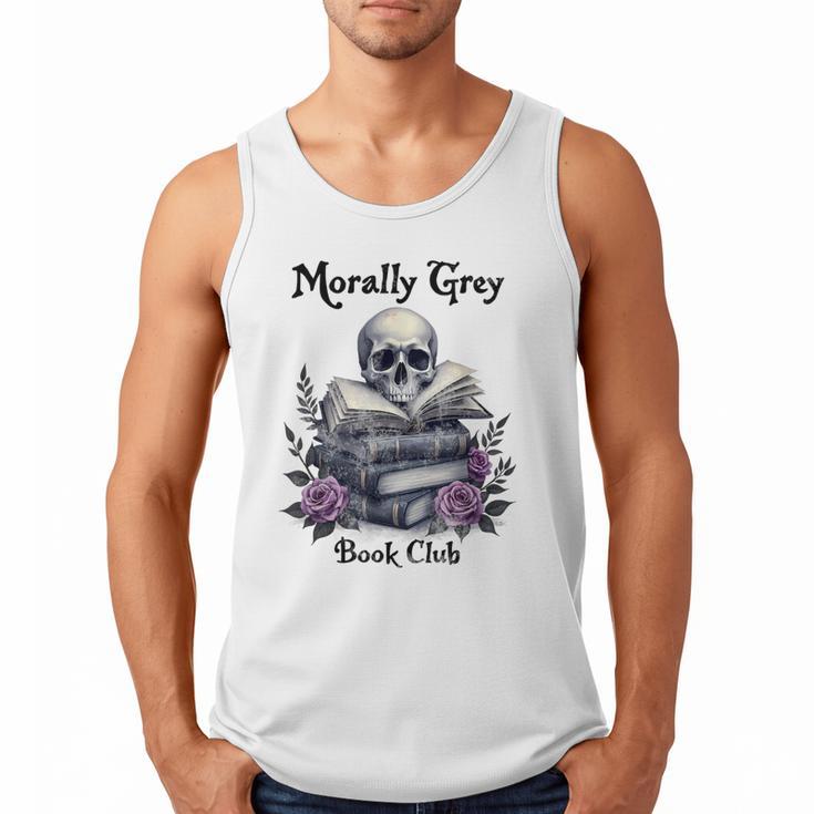 Morally Grey Book Club Gothic Vintage Style Men Tank Top