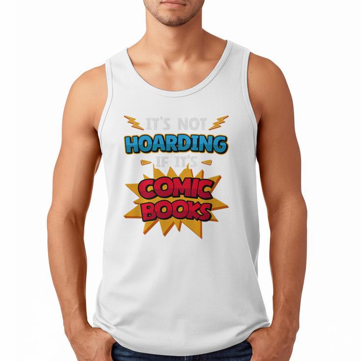 It Is Not Hoarding If It's Comic Books Collector Tee Premium Tri-Blend Men Tank Top