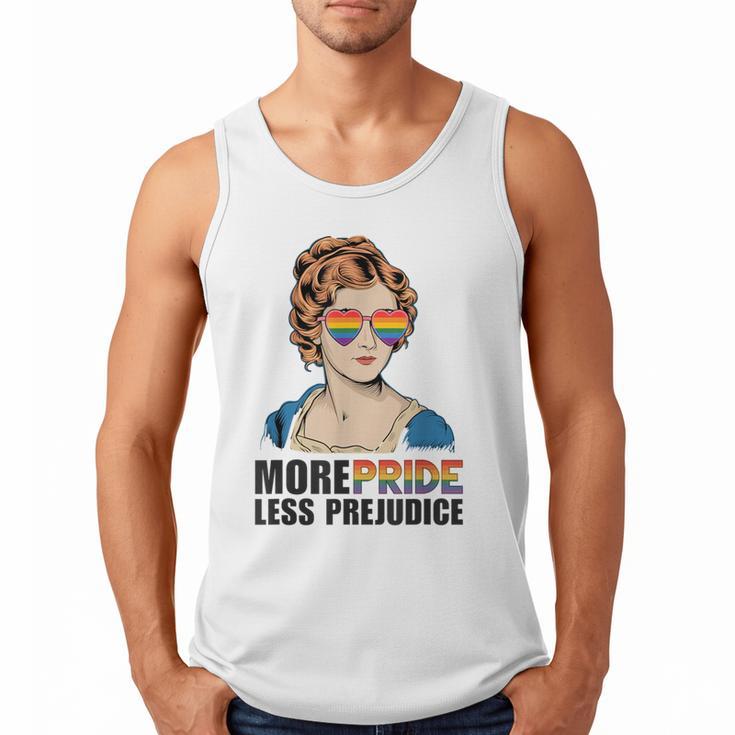 Pride And Prejudice Book Jane Austen Merch LGBTQ Men Tank Top