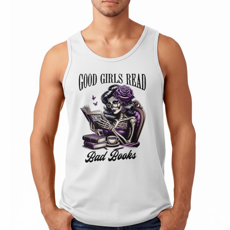 Smut Book Reading Smutty Good That Girls Read Bad Books Men Tank Top