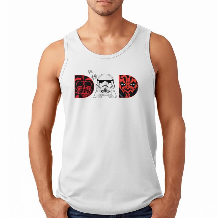 Star Wars Darth Vader Darth Maul Dad Father's Day Birthday Men Tank Top