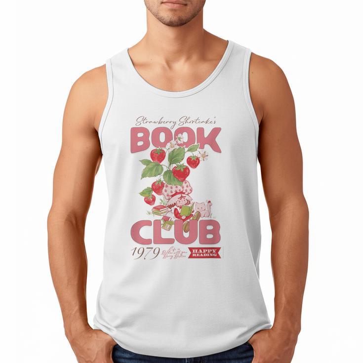 Strawberry Shortcake Book Club 1979 With Berry Besties Men Tank Top