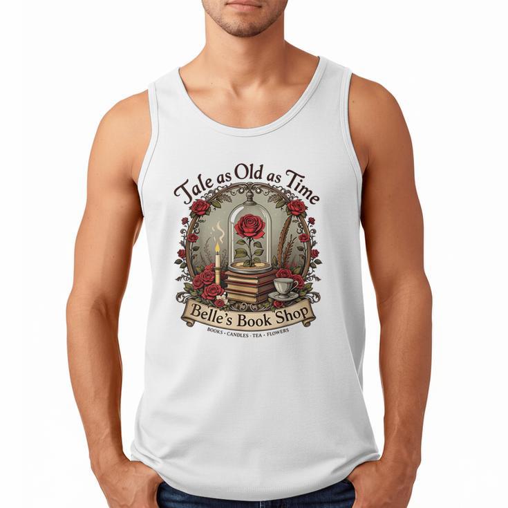 Tale As Old As Time Belle's Book Shop Book Coffee Book Men Tank Top