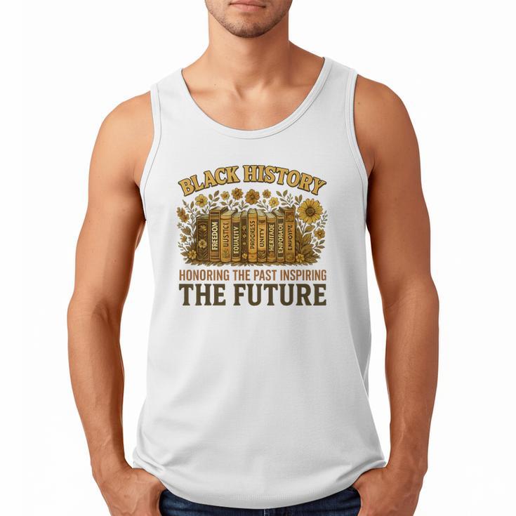 History Honoring Past Inspiring The Future Book Men Tank Top
