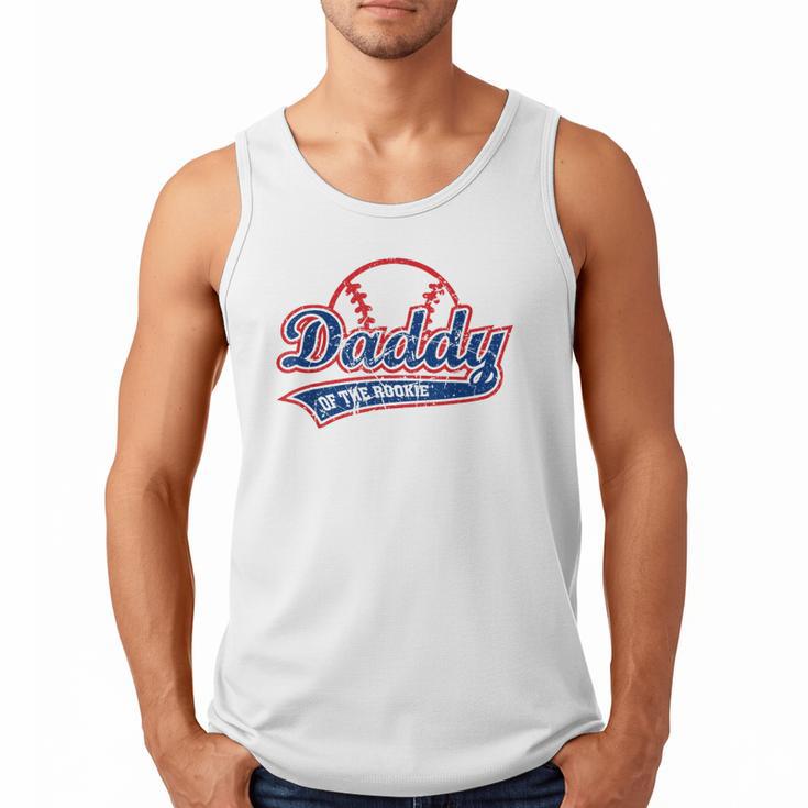 Vintage Baseball Daddy Of The Rookie Men Tank Top