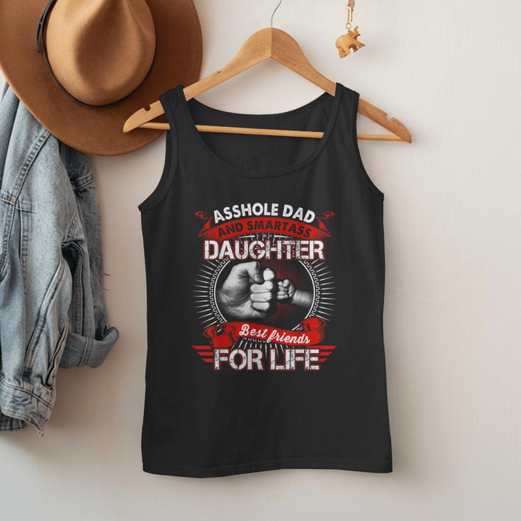 Asshole Dad And Smartass Daughter Best Friend For Life Men Tank Top