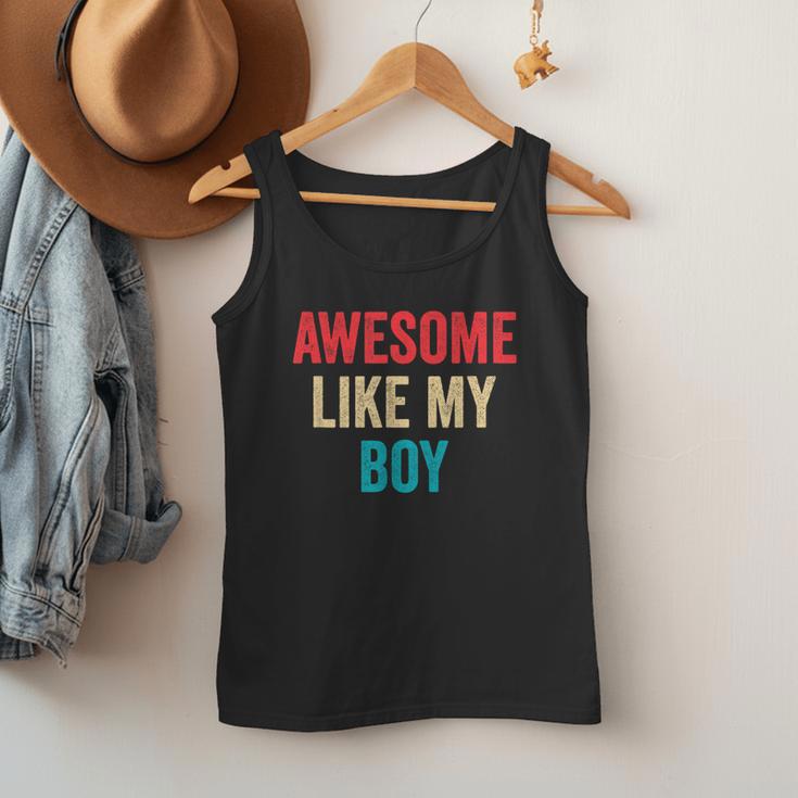 Awesome Like My Boy Mom Dad Men Tank Top