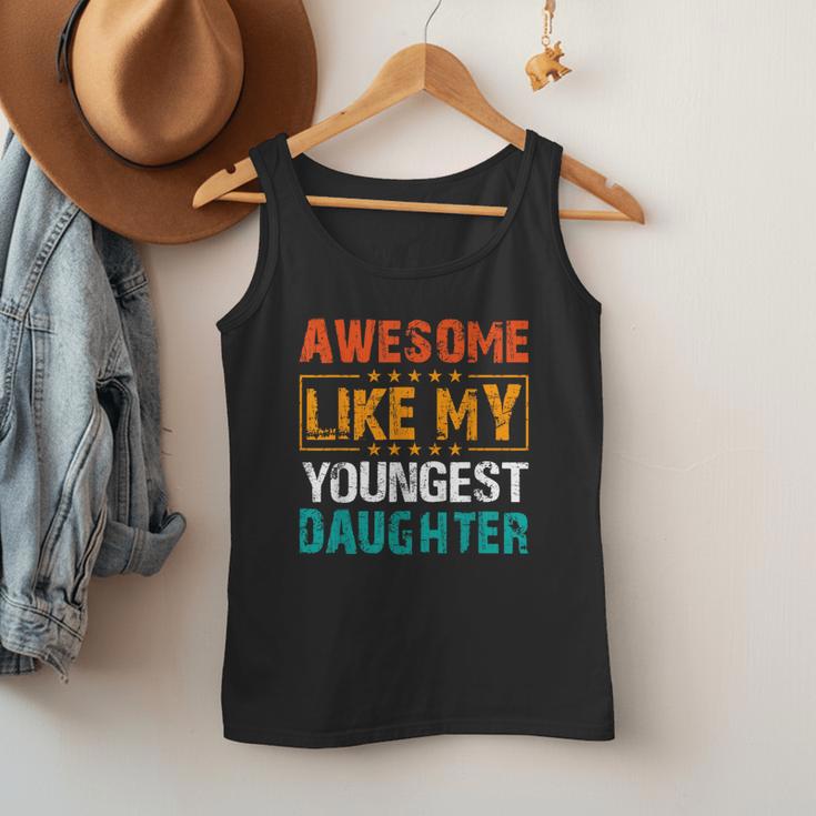 Awesome Like My Youngest Daughter Father’s Day Humor Dad Mom Men Tank Top Awesome Like My Youngest Daughter Father’s Day Humor Dad Mom Men Tank Top