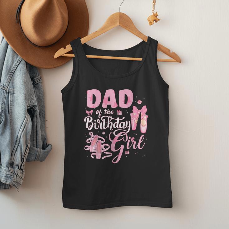 Ballerina Bday Dance Dad Of The Birthday Girl Ballet Dancer Men Tank Top