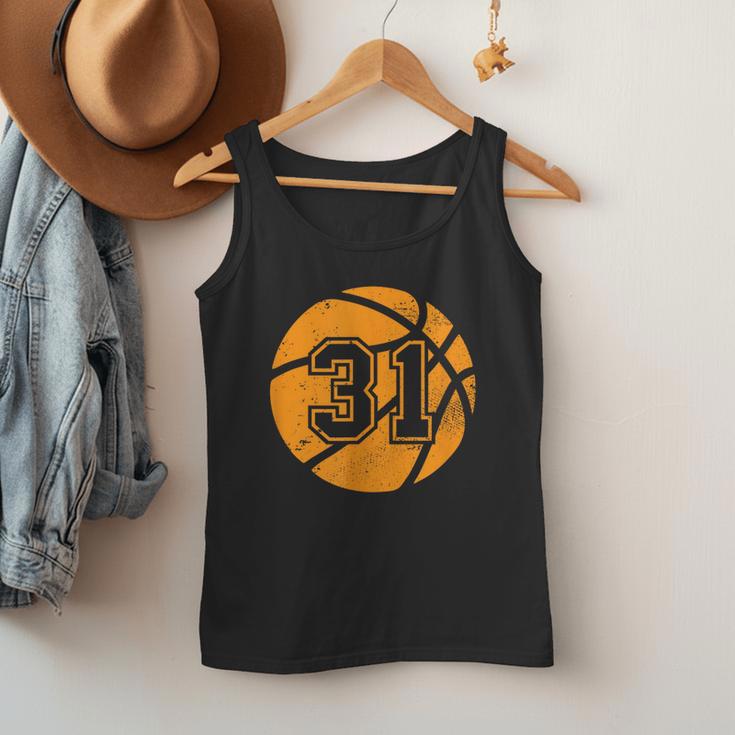 Basketball Player 31 Basketball Mom Dad Jersey Number 31 Men Tank Top