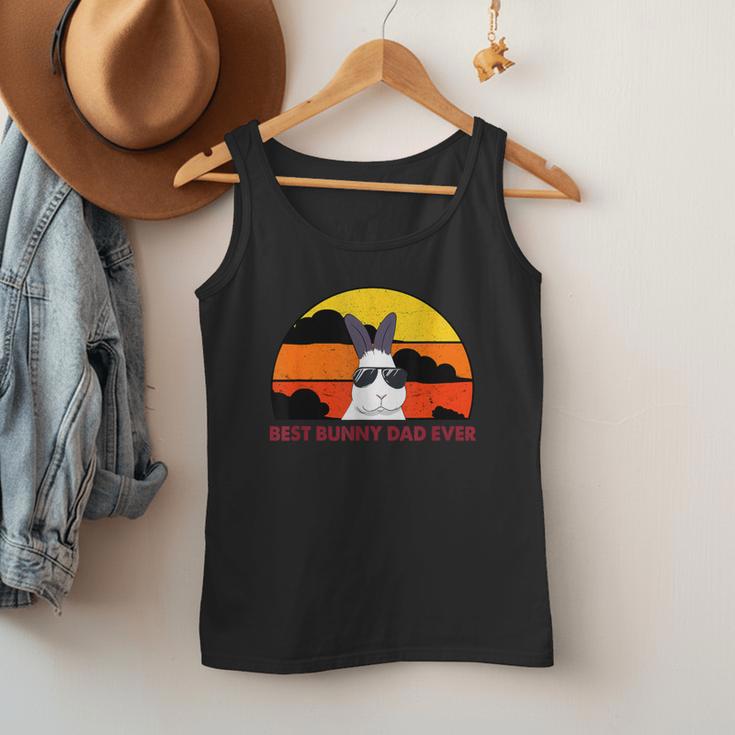 Best Bunny Dad Ever Rabbit Jumper Dad Men Tank Top