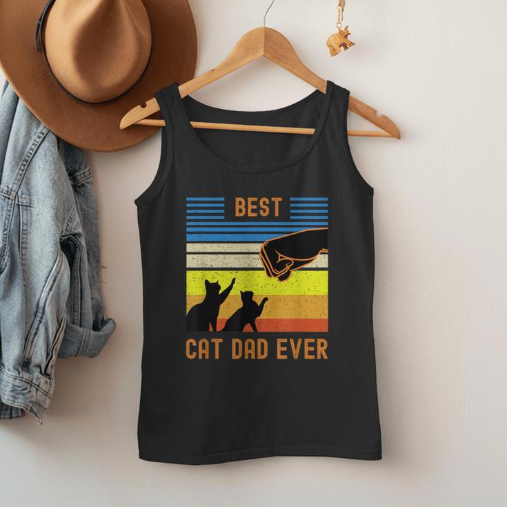 Best Cat Dad Ever Fist Bump For Fur Daddies Men Women Girls Kids Men Tank Top