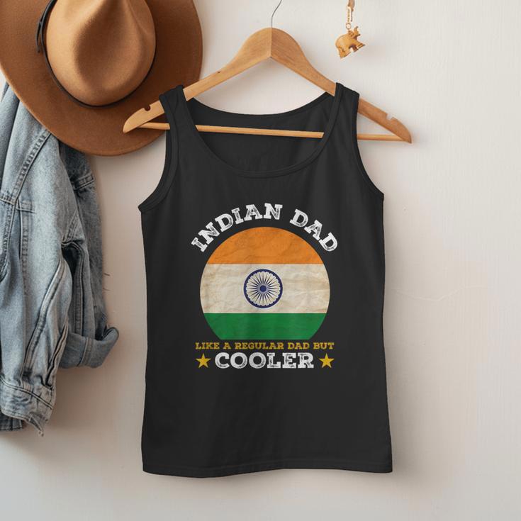 Best Indian Dad Ever Father's Day India Flag Pride Men Tank Top