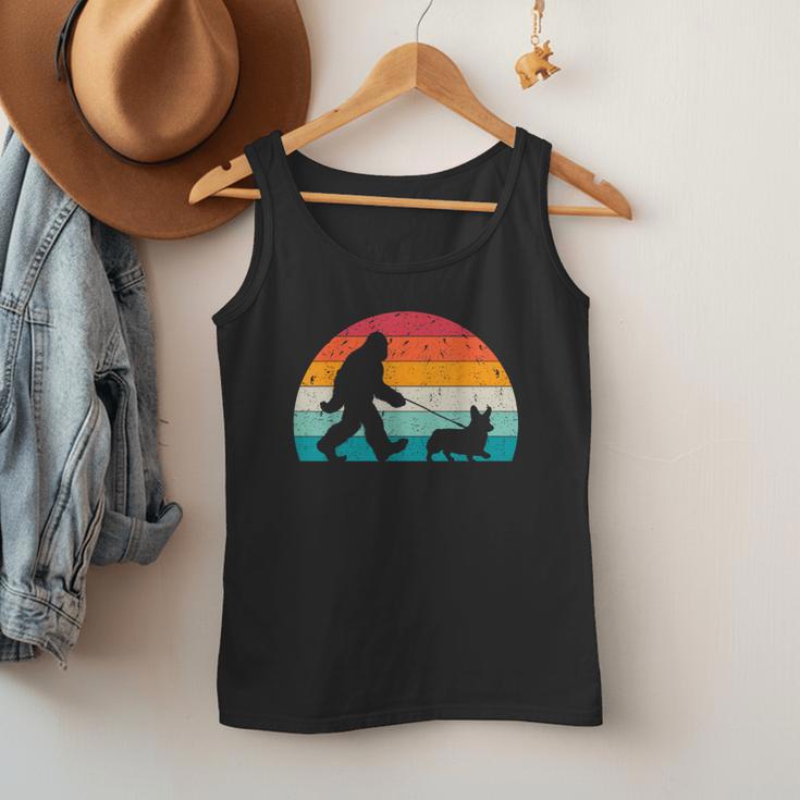 Bigfoot Walking a Dog Corgi Lovers Dog Dad Men Tank Top Bigfoot Walking a Dog Corgi Lovers Dog Dad Men Tank Top