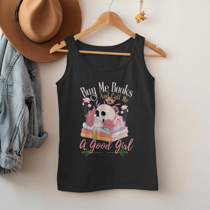 Book Lover Saying Buy Me Books And Call Me A Good Girl Men Tank Top Book Lover Saying Buy Me Books And Call Me A Good Girl Men Tank Top