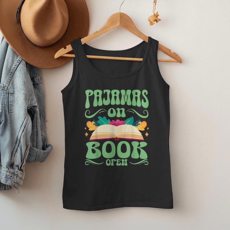 Book And Pajama Pajamas On Book Open Men Tank Top