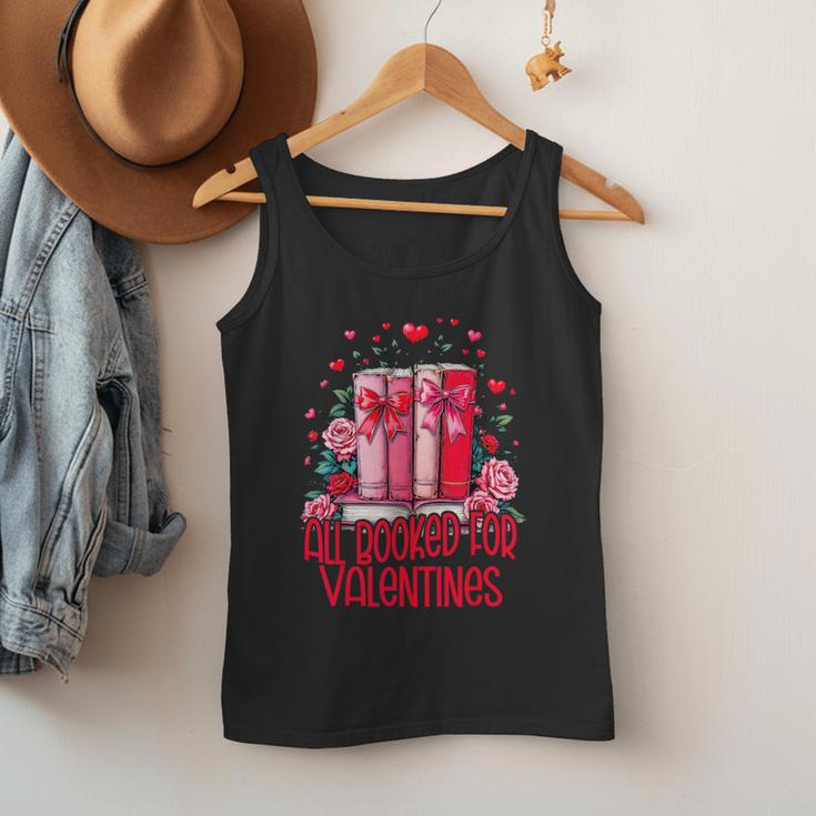 All Booked For Valentines Book Lovers Teacher Valentines Men Tank Top