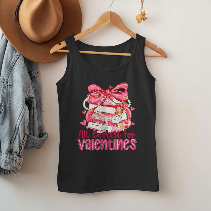 All Booked For Valentines Day Book Lovers Teacher Kids Men Tank Top
