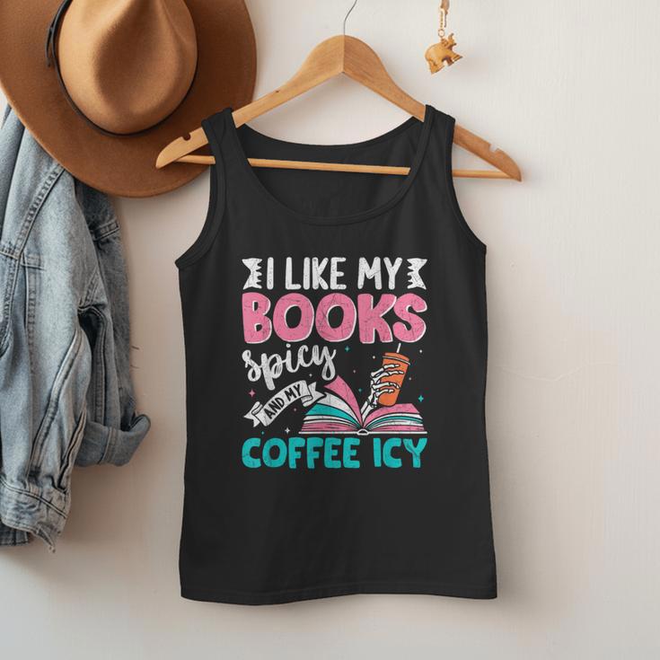 I Like My Books Spicy Coffee ICY Men Tank Top
