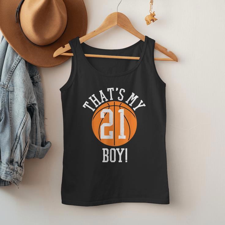 My Boy 21 Basketball Number 21 Jersey Basketball Mom Dad Men Tank Top My Boy 21 Basketball Number 21 Jersey Basketball Mom Dad Men Tank Top
