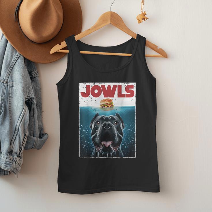 Cane Corso Jowls Top Drool Burger Dog Mom Dog Dad Men Tank Top