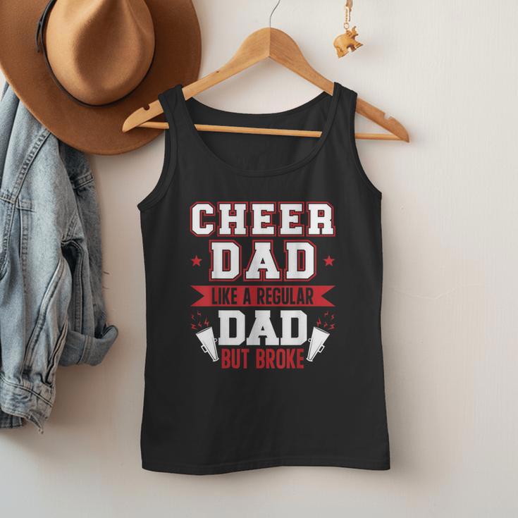 Cheer Dad Like A Regular Dad But Broke Cheerleader Dad Men Tank Top