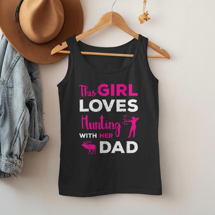 Cute Girls Hunting Dad Daughter Hunting Buddy Hunter Men Tank Top