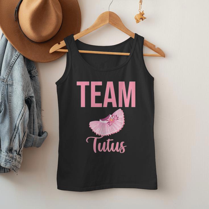 Cute Team Tutus Gender Reveal For Mom And Dad Men Tank Top