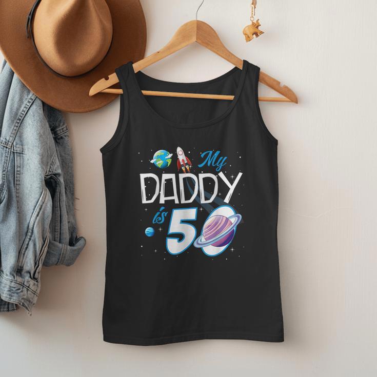 My Dad Is 50 Years Daddy Father 50th Years Birthday Men Tank Top